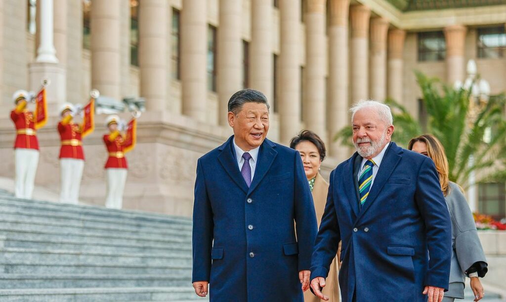relacao china-brasil presidente lula com o lider chines xi jinping